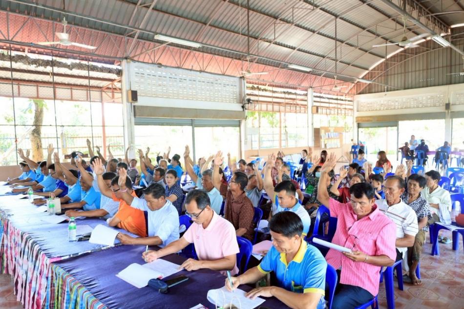 โครงการประชุมคณะกรรมการประชาคมท้องถิ่นระดับตำบลเทศบาลตำบลสร้างก่อ ณ อาคารส่งเสริมสุขภาพเทศบาลตำบลสร้างก่อ